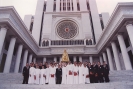 The inauguration ceremony of the monument commemorating the centenary of the first arrival in Thailand