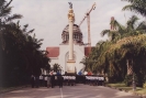 The inauguration ceremony of the monument commemorating the centenary of the first arrival in Thailand