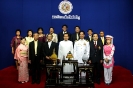 The ceremony of paying tribute to His Majesty King Bhumibol Adulyadej