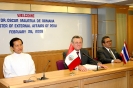 The Minister of  External Affairs of Peru visited AU 2006_16