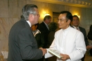 The Minister of  External Affairs of Peru visited AU 2006_52