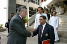 The Minister of  External Affairs of Peru visited AU 2006_54