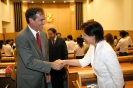 The Minister of Foreign  Affairs of Chile visited AU 2006_76