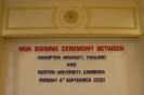 Signing Ceremony between AU and Norton University_1