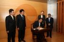 The Memorandum of Understanding Signing Ceremony between Assumption University and and the Stock Exchange of Thailand 