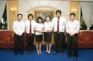 AU students won the bronze  awards from 