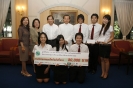 AU students won the Third Community Business Development  for Sufficiency Competition by Thailand Management  Association (TMA)