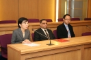 The Memorandum of Understanding Signing Ceremony between Assumption University and and The Stock Exchange of Thailand