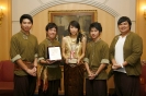 AU Students, Martin de Tours School of Management wins gold award on the 7th International Marketing Competition 2010  