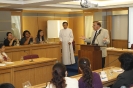 Director of Center for Research and Development in Catholic Education, University of London visited  Assumption University