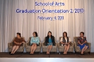 Arts Graduation Orientation for semester  2/2010_13