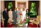 Prof. Cao Qing-Yang, President of Peking University Resource   College, China, and Faculty Members