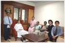 Prof. Leema Francis, Head, Department of Commerce, Stella Maris College,   Chennai, India, and Faculty Members