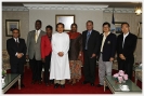 President, Prof. N. Barney Pityana and Faculty Members of University of South Africa, South Africa