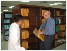 Dr. Edward Vargo, visiting Bro. Martin’s Collection, Suvarnabhumi Campus_7