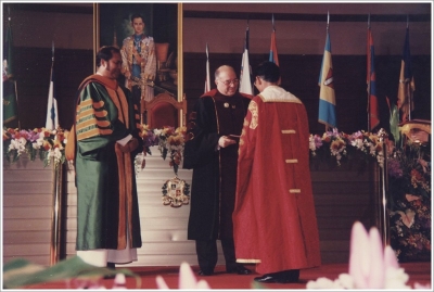 Honorary Doctorate Degree in Business Administration conferment on Professor Gerald Bernbaum_3