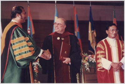 Honorary Doctorate Degree in Business Administration conferment on Professor Gerald Bernbaum_11
