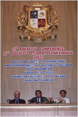 11th  ASEACCU  Conference 5th ASEACCU Student Conference 2003_15