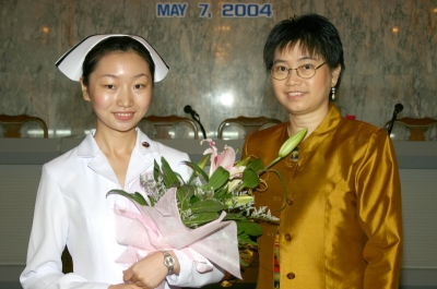 The Last Orientation for the Graduate Nurses Class 2003_41