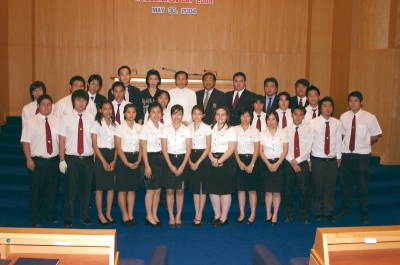 Student Leaders Inauguration Day 2004_27