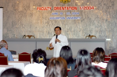 Faculty Orientation for semester 1/2004_2