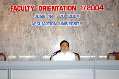Faculty Orientation for semester 1/2004_22