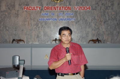 Faculty Orientation for semester 1/2004_39