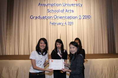 Arts Graduation Orientation for semester  2/2010_38