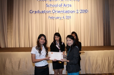 Arts Graduation Orientation for semester  2/2010_40