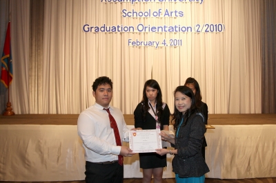Arts Graduation Orientation for semester  2/2010_41