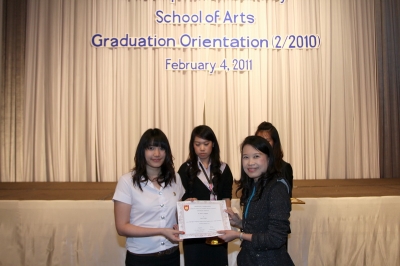 Arts Graduation Orientation for semester  2/2010_42