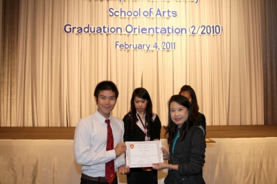 Arts Graduation Orientation for semester  2/2010_43