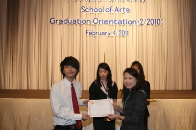 Arts Graduation Orientation for semester  2/2010_45