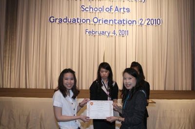 Arts Graduation Orientation for semester  2/2010_46