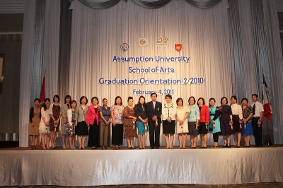 Arts Graduation Orientation for semester  2/2010_61