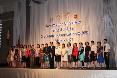 Arts Graduation Orientation for semester  2/2010_62