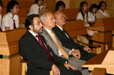 The Minister of Foreign  Affairs of Chile visited AU 2006_20