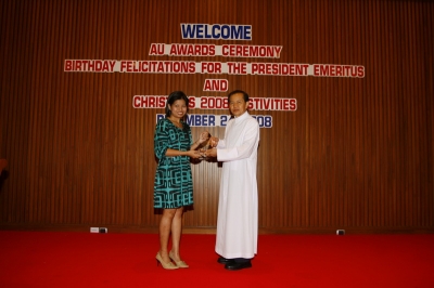 The conferral ceremony of AU Awards for Excellence 2008_79