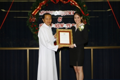 The conferral ceremony of Staff of the Year Awards 2008_24