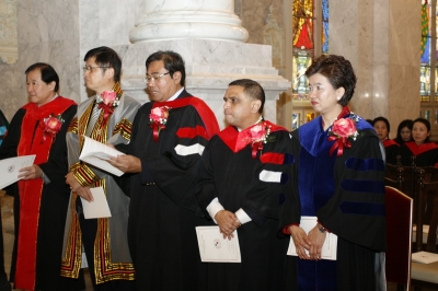 The conferral ceremony of AU Awards for Excellence 2009_4