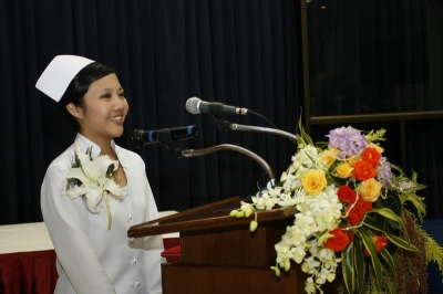  Convocation Day: Graduating Nurse,  Class of 2008_15