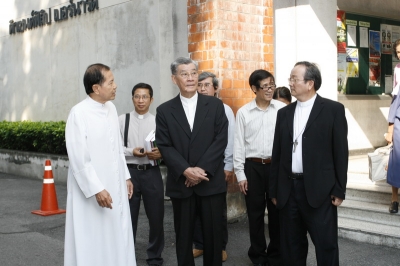 Archbishop ARCHDIOCESE OF   HOCHIMINH CITY Visited Assumption University_12