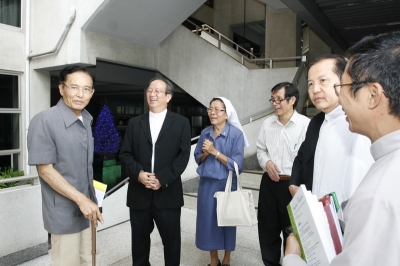 Archbishop ARCHDIOCESE OF   HOCHIMINH CITY Visited Assumption University_18