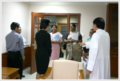 Prof. Leema Francis, Head, Department of Commerce, Stella Maris College,   Chennai, India, and Faculty Members_13