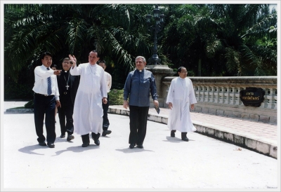His Eminence Cardinal Crescenzio Sepe, visiting Suvarnabhumi Campus_3