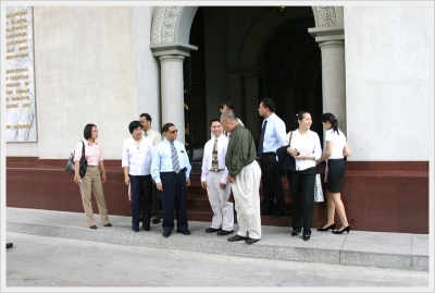 Faculty from De la Salle University, Manila, Philippines, visiting Suvarnabhumi Campus_14